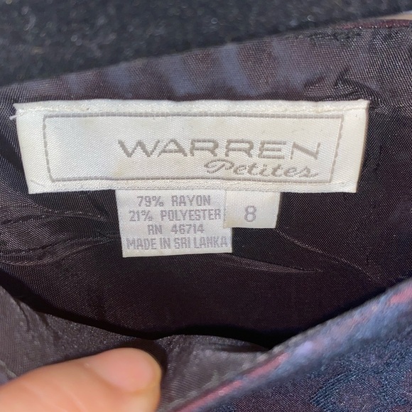 Vintage 90s Jaquard burgundy black sleeveless party mini dress 
moody whimsigoth - Picture 9 of 15